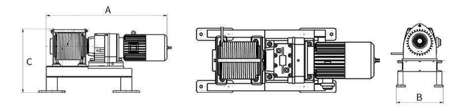 I-shaped Industrial Winch - 1