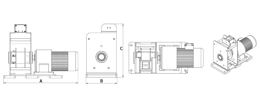 I-shaped Industrial Winch - 1