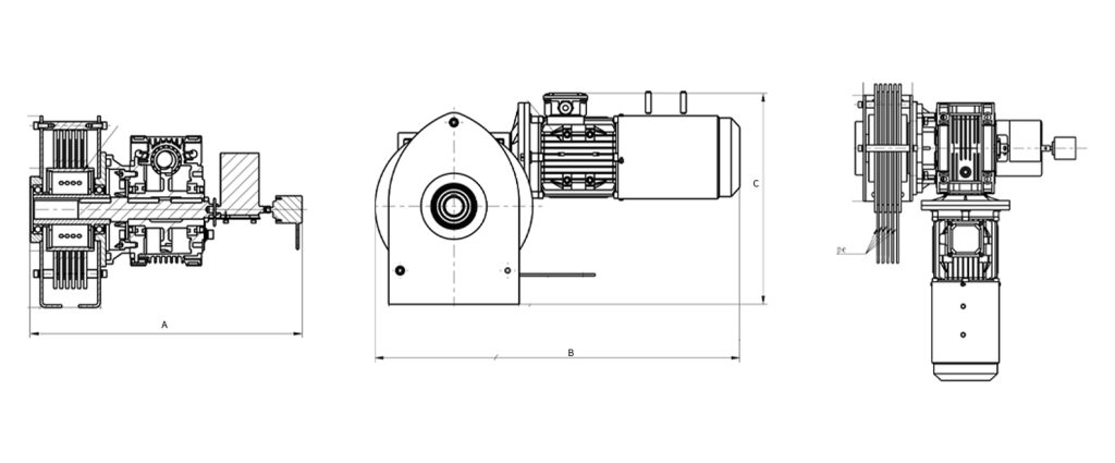 Stage-specific Truss Winch - 1